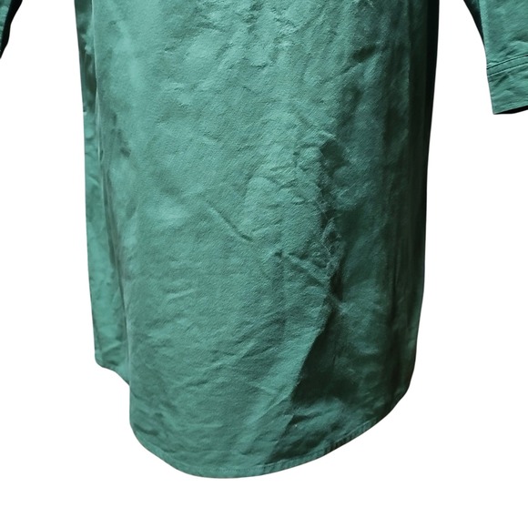 Pomander Place Tuckernuck Polly Dress Green Knee Length Boxy Minimalist Size S - Picture 5 of 11